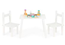 Stůl, stůl + 2 židle, sestava dětského nábytku