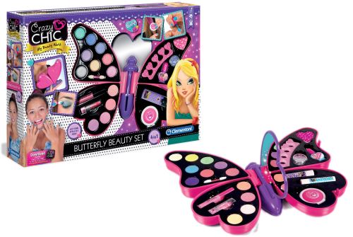 Clementoni butterfly crazy chic kosmetický make-up