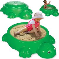 WOOPIE Sandbox Turtle s krytem 2v1 vodním bazénem