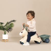 SMOBY Little First Jeżdzik Pony Ride-On Pony s přívěsem