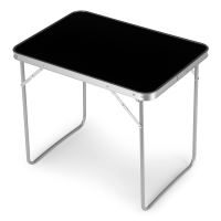 Cestovní piknikový stůl skládací 70x50cm černý