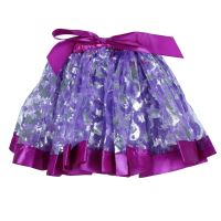 Kostým čarodějnice fialový stylová sukně , klobouk a koště