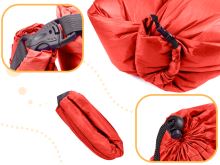 Lazy BAG SOFA postel vzdušné lehátko červené 230x70cm