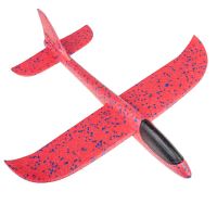 Plachtařské letadlo polystyren 47x49cm červené