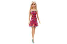 Panenka Barbie Motýli plážové růžové šaty 30 cm, Mattel HBV05 - 194735001910