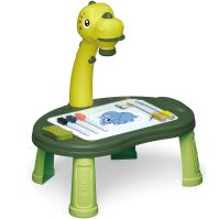 WOOPIE rýsovací prkno s stolní hrou s dinosaury