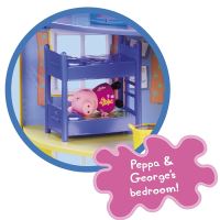 Herní set Peppa Pig Rodinný dům s příslušenstvím