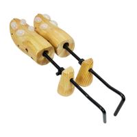 Herzberg HG-03787: 2 Way-Wooden Adjustable Shoe Stretcher &amp; Expander - Men