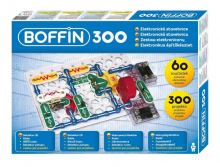 Stavebnice Boffin 300 elektronická 300 projektů na baterie 60ks v krabici 48x34x5cm