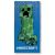 Osuška Minecraft blue 70x140