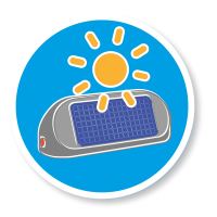 Smoby Solar lampa pro zahradní domky
