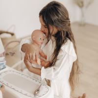 SMOBY Baby Nurse Velký dětský koutek pro kojení pro panenku