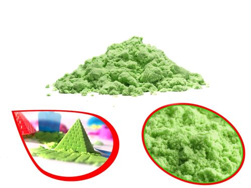 Kinetický písek 1 kg v zeleném pytli