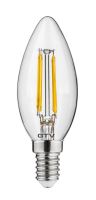GTV LED žárovka E14 LD-C35FL4-30 Světelný zdroj LED, FILAMENT,C35, E14, 4W