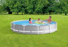 Zahradní rámový bazén kulatý 366cm + filtrační čerpadlo INTEX