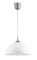 Lampex Kuchyňský lustr 588/H stříbrný sklo bez proužku