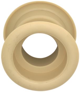 Mřížka plastová dveřní kruhová vnitřní průměr 40 mm buk