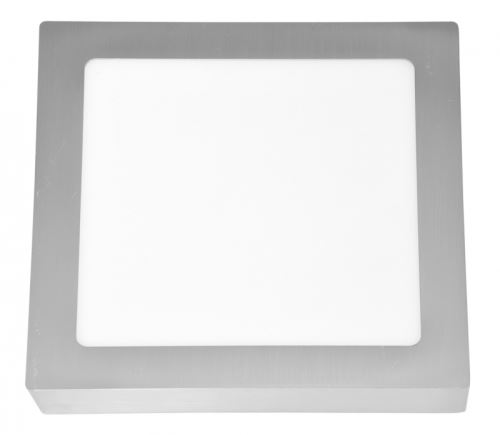 Ecolite  LED-CSQ-18W/27/CHR LED svítidlo přisazené čtvercové RAFA 2, 22,5x22,5
