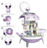 WOOPIE Shop Prodejna zmrzliny Cukrárna 3v1 Batoh UFO projektor