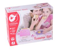 Toaster a klasická světová snídaňová sada