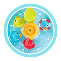 WOPIE Vodní fontána s hračkami do vany Závod káčátek