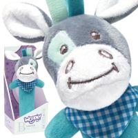 WOOPIE Teether Donkey Sensory for Baby Sound 0+