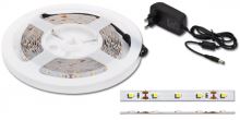 Ecolite LED páska DX-SMD3528-BI/5M LED set včetně adaptéru, 60xSMD/m, 5m, 4,8W