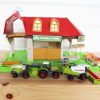 WOOPIE Farm Set Farm Tractors + Figurky 42 el.