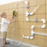 Vodní čerpadlo pro hydraulickou sadu - Vědecká a kreativní rada Masterkidz STEM Wall