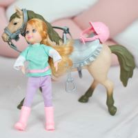 Sada WOOPIE matka a dcera s figurkami koní