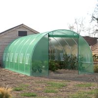 Fólie pro skleníkové tunely se zelenými okny proti komárům, 2x6x3m