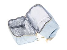 Taška na plenky, batoh a kojenecké lahve modrá