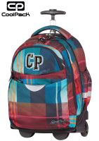 Cool pack pack batoh rychle na kolečkách cp59367 maroon