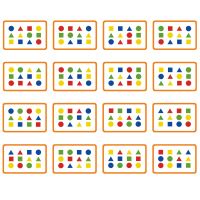 Imitační logická hra VIGA Montessori Barvy a čísla