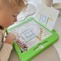 WOOPIE Dětská magnetická tabule Montessori MagPad Dinosaur