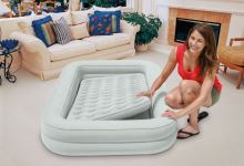 Nafukovací matrace do postele pro dítě + pumpa INTEX 66810