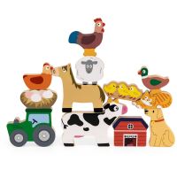 VIGA Puzzle Zvířata na farmě