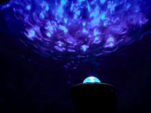 Hvězdný projektor LED otočná noční lampa