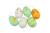 Velikonoční vajíčka 6ks, 6cm, barevné - 8584159071989