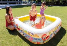 Nafukovací dětský bazének se stříškou INTEX 57470