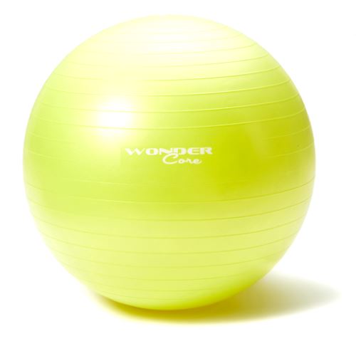 Wonder Core – Anti-Burst Gym míč 55 cm – Limetkově zelený