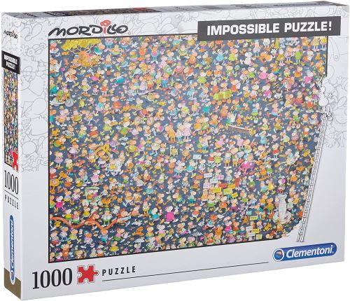 Clementoni: puzzle 1000 ks. mordillo nemožné