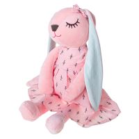 Plyšový maskot růžového králíka 52 cm