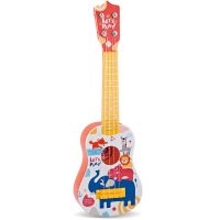Dětská klasická kytara WOOPIE červená 57cm