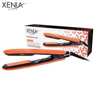 Xenia Paris JS-140209: Oranžová silikonová žehlička na vlasy