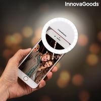 Světelný dobíjecí kroužek na selfie Instahoop InnovaGoods - 8435527817411