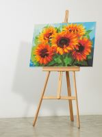 Malování podle čísel 40x50cm slunečnice