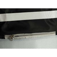 Cestovní batoh do letadla vodotěsný USB kabel 45x16x28cm černý