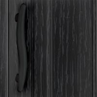 STANDOM Shrnovací dveře ST3A Černé (1)