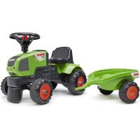 FALK Traktor Baby Claas Axos 310 Green s přívěsem od 1 roku